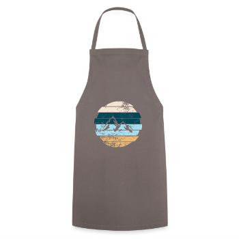 Berg - Tablier de cuisine - gris - Devant - AI Model Male 185 dark (185cm)