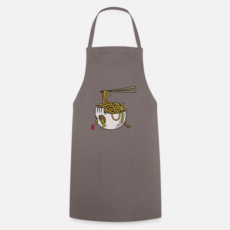 Noodles - Cooking Apron - grey
