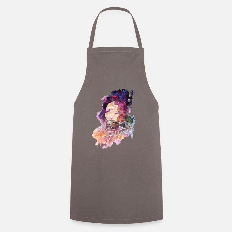 Space Ship - Tablier de cuisine - gris