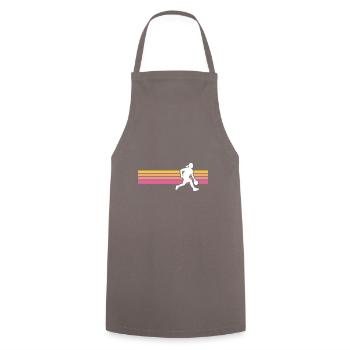 Basketball Frau Bunt Mädchen - Kochschürze - Grau - Vorne - AI Model Male 185 dark (185cm)