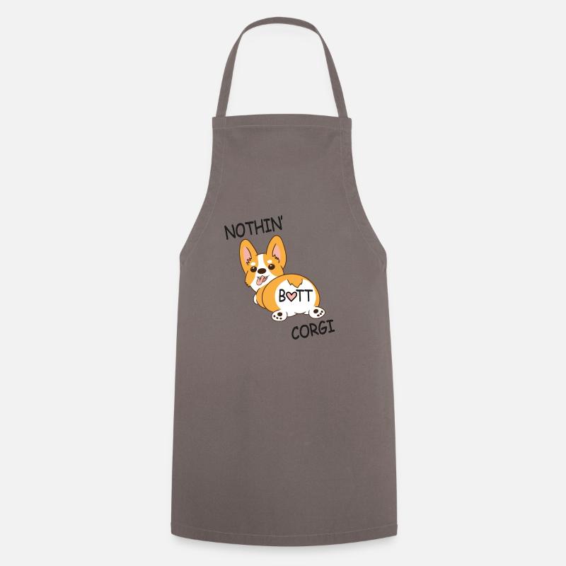 corgi - Tablier de cuisine - gris