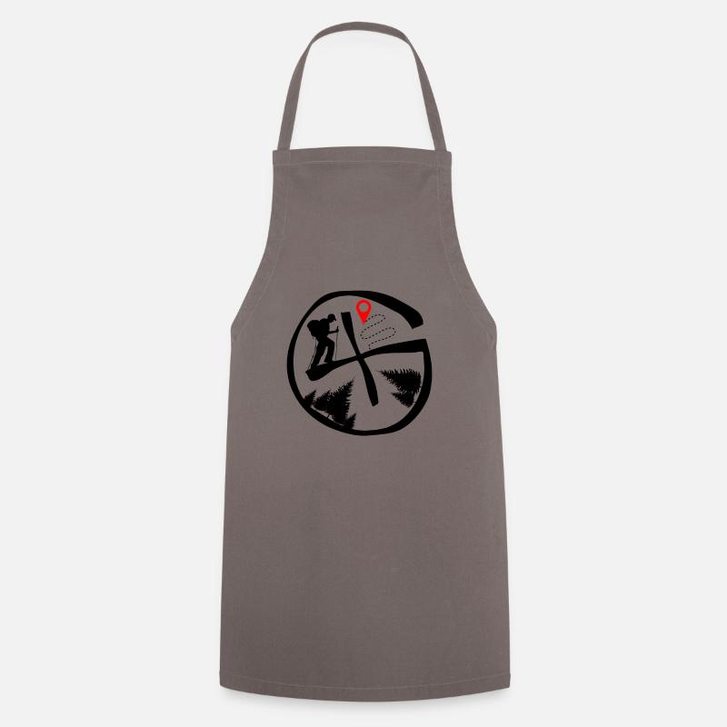 Geocaching - Tablier de cuisine - gris