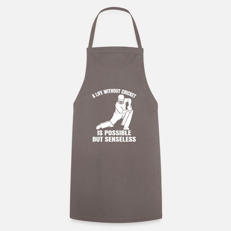 Cricket team Cricket team - Cooking Apron - grey