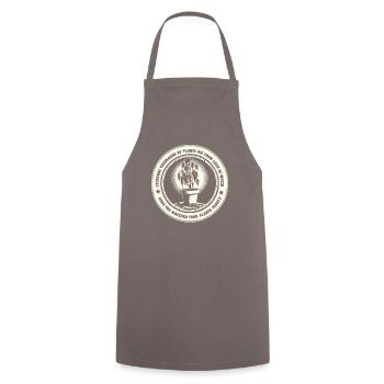Have You Watered Your Plants Today - Cooking Apron - grey - Front - AI Model Male 185 dark (185cm)