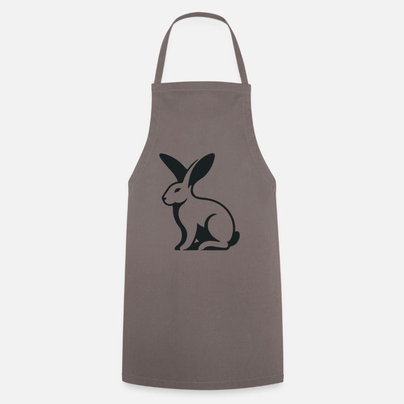 Rabbit Rabbit - Cooking Apron - grey