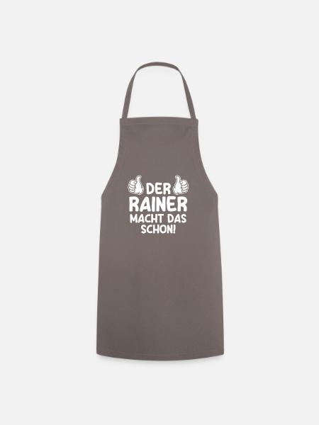 Rainer - Kochschürze - Grau