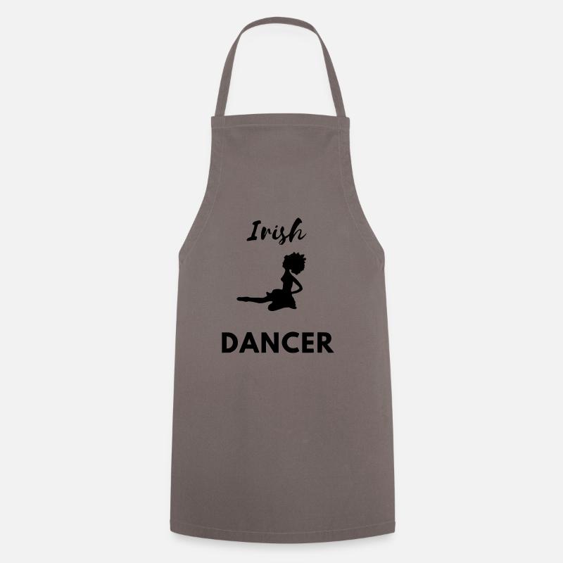 Irish Dance Design - Cooking Apron - grey