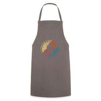judo - Cooking Apron - grey - Front - AI Model Male 185 dark (185cm)