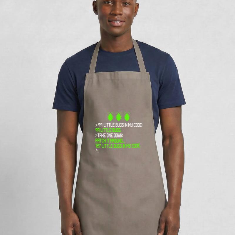 99 petits bugs dans mon code de codage de débogage Funn Tablier de cuisine