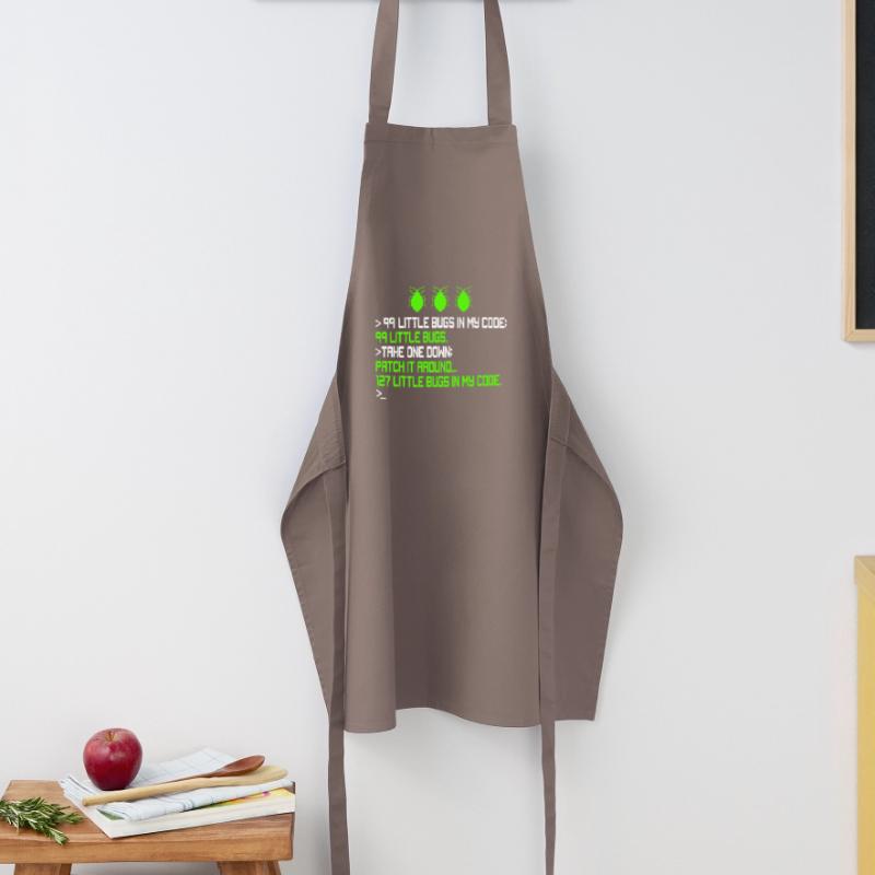 99 petits bugs dans mon code de codage de débogage Funn Tablier de cuisine