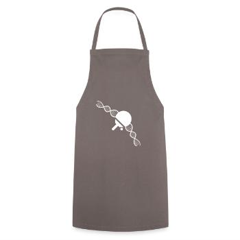 Table tennis table tennis bat Table tennis player - Cooking Apron - grey - Front - AI Model Male 185 dark (185cm)
