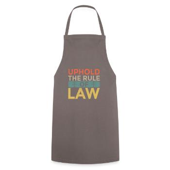 Avocat Avocat Conseil juridique Droit - Tablier de cuisine - gris - Devant - AI Model Male 185 dark (185cm)