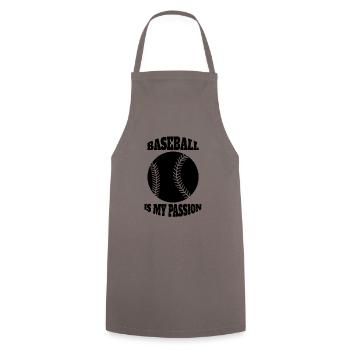 Cadeau de baseball Amateur de baseball Jeu de baseball - Tablier de cuisine - gris - Devant - AI Model Male 185 dark (185cm)