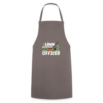 Garden Plants Gardener Lawn Mowing Leaf Blowers - Cooking Apron - grey - Front - AI Model Male 185 dark (185cm)