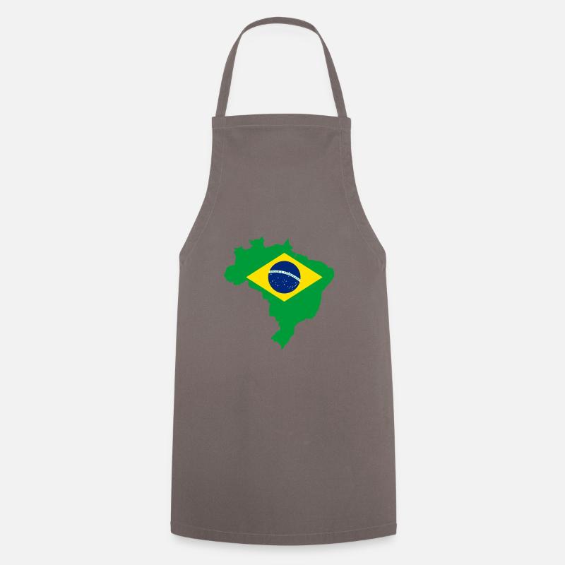 Brésil - Brésil - Brésil - Tablier de cuisine - gris