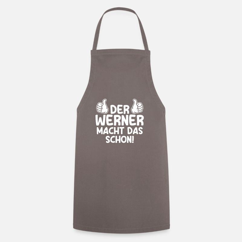 Werner - Kochschürze - Grau
