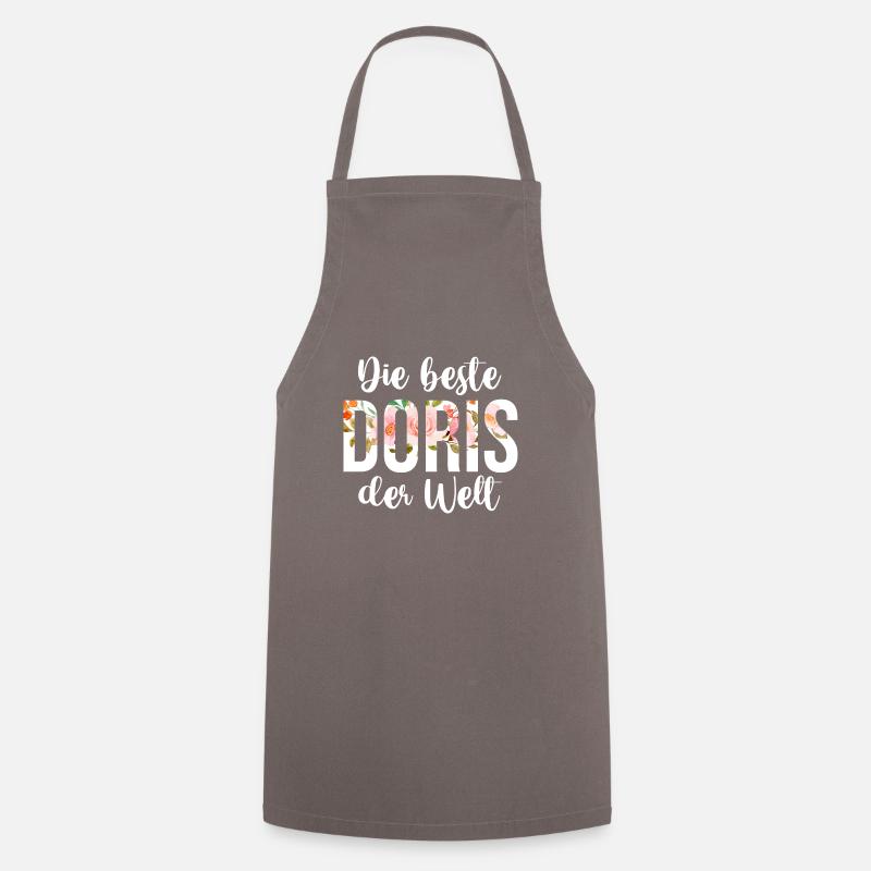 Doris - Kochschürze - Grau