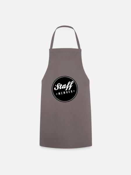 Staff Mitglied - Kochschürze - Grau