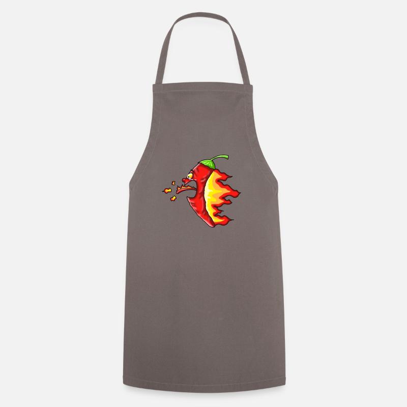 Chilli - Cooking Apron - grey