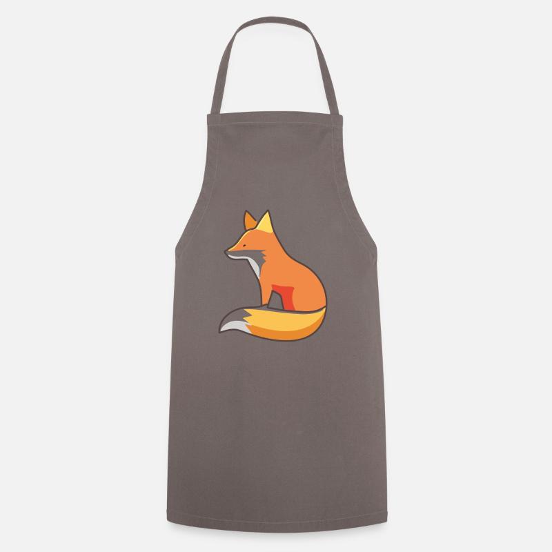 Simplyfox 01 - Tablier de cuisine - gris