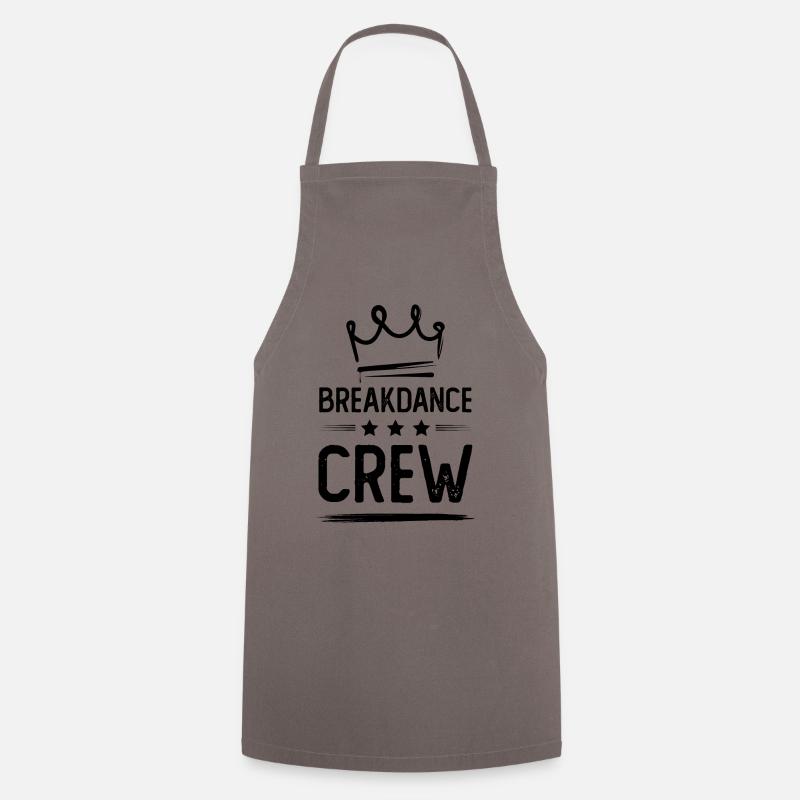 Breakdance Crew - Kochschürze - Grau