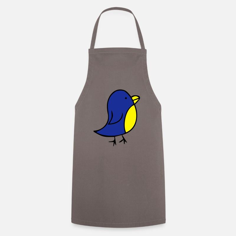 cute-bird - Cooking Apron - grey
