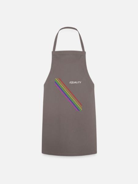 Equality Elegant LGBT+ - Kochschürze - Grau