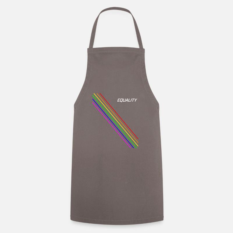 Equality Elegant LGBT+ - Kochschürze - Grau