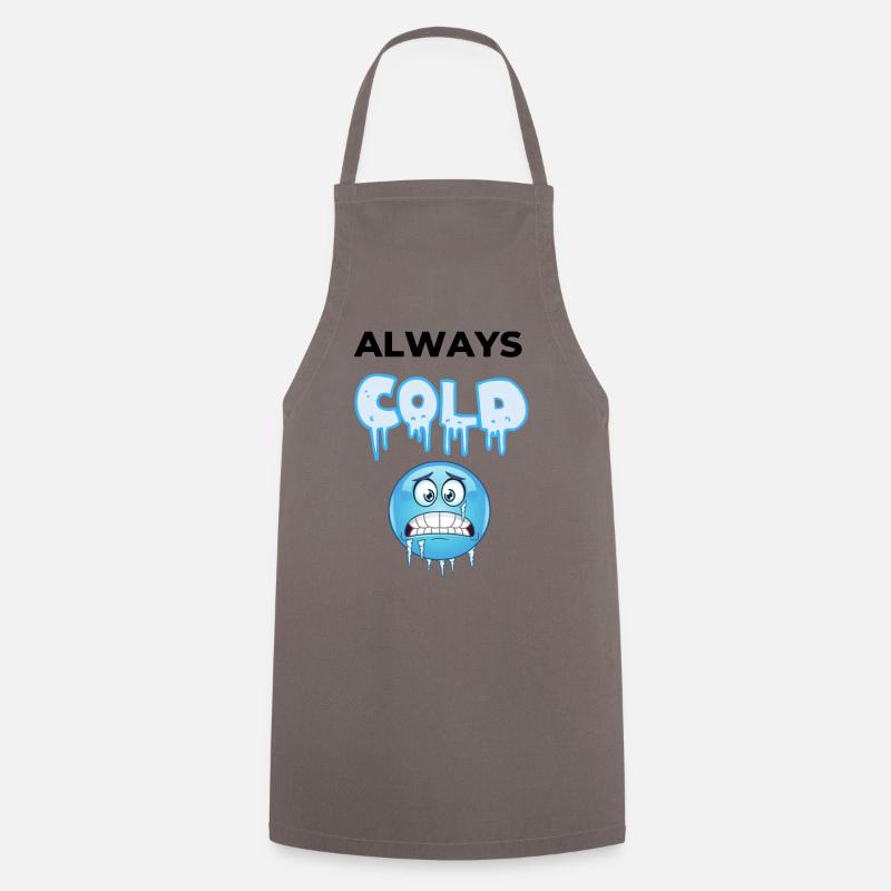 always cold - Tablier de cuisine - gris