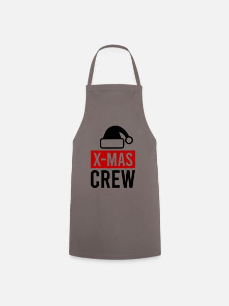 christmas crew - Kochschürze - Grau