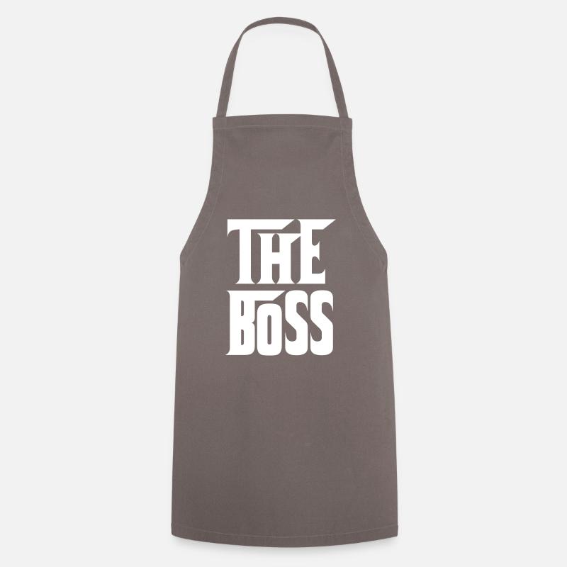 The Boss partner look - Cooking Apron - grey
