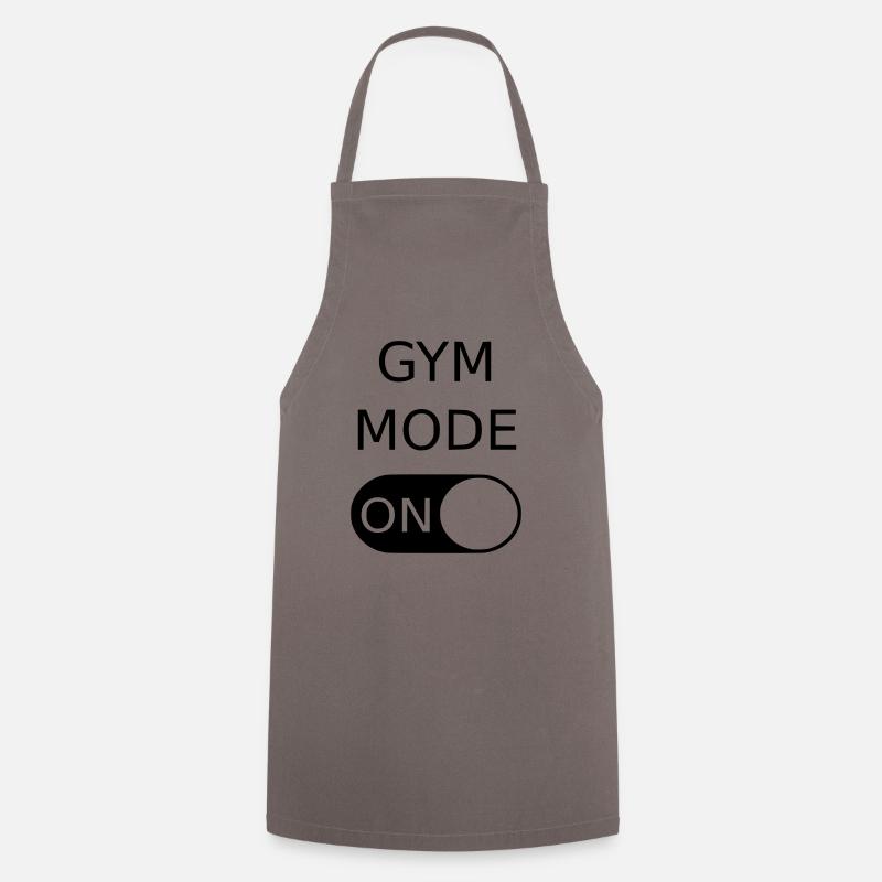 Gym Mode - Kochschürze - Grau