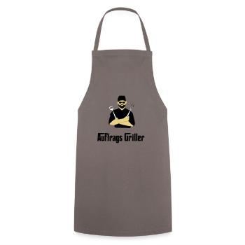 BBQ Grillen - Kochschürze - Grau - Vorne - AI Model Male 185 dark (185cm)