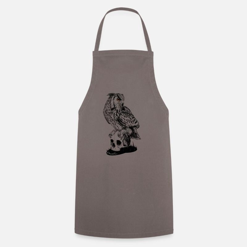 Deathling II - Cooking Apron - grey
