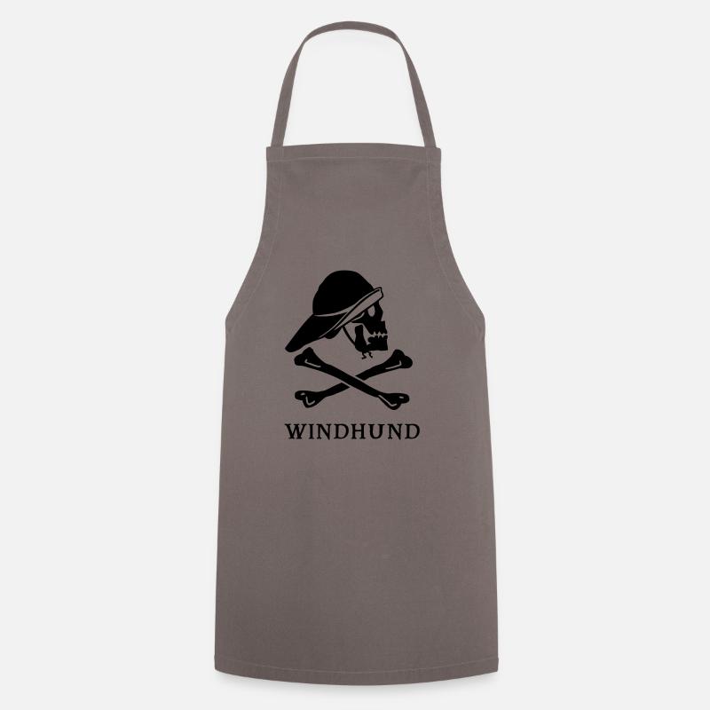 ~ ~ Greyhound - Tablier de cuisine - gris