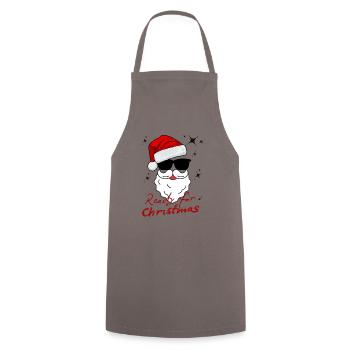 ReadyFor Christmas-Bereit für Weihnachten - Kochschürze - Grau - Vorne - AI Model Male 185 dark (185cm)
