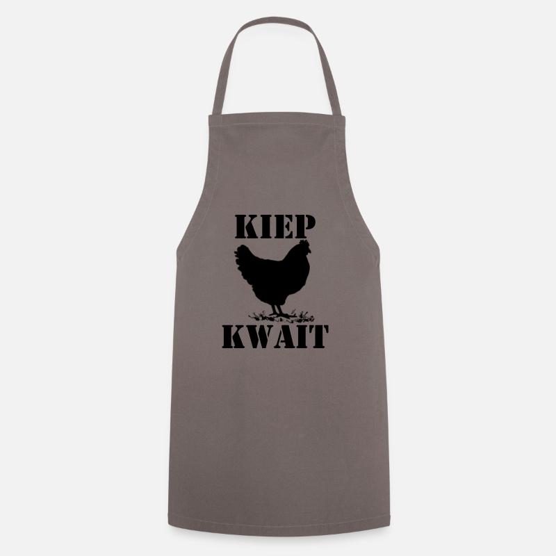 kwait basculant, taisez-vous Brabants - Tablier de cuisine - gris