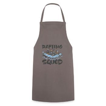 Tenue d’escouade de rafting pour les équipes de navigation de plaisance dans les montagnes - Tablier de cuisine - gris - Devant - AI Model Male 185 dark (185cm)