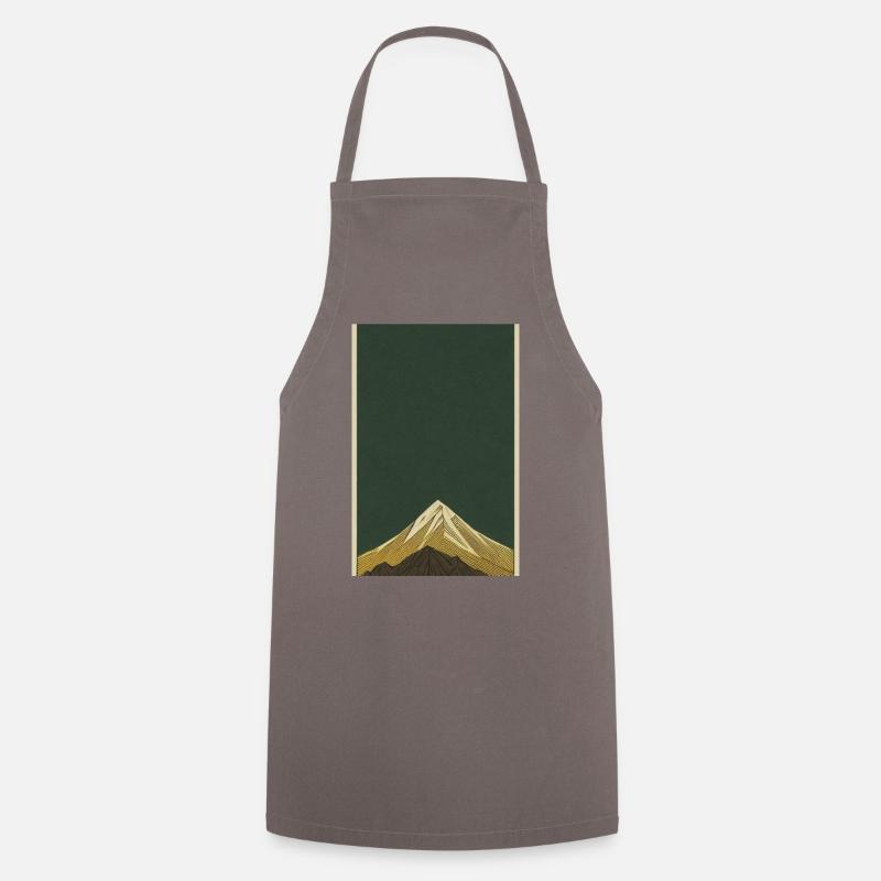 Mountain Vibes 5 - Tablier de cuisine - gris