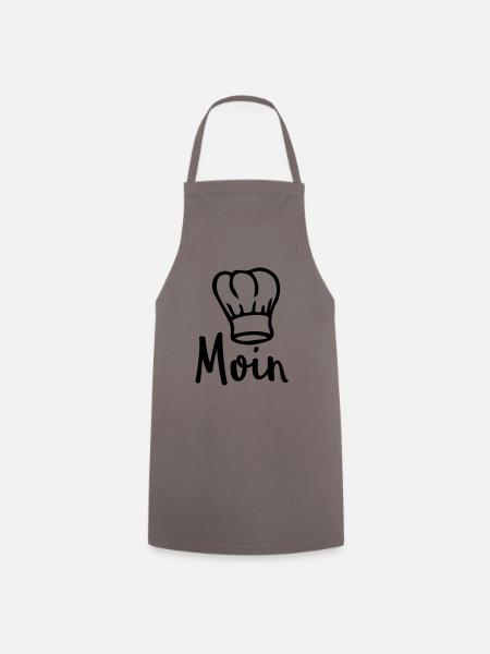 Moin Chef Koch - Kochschürze - Grau