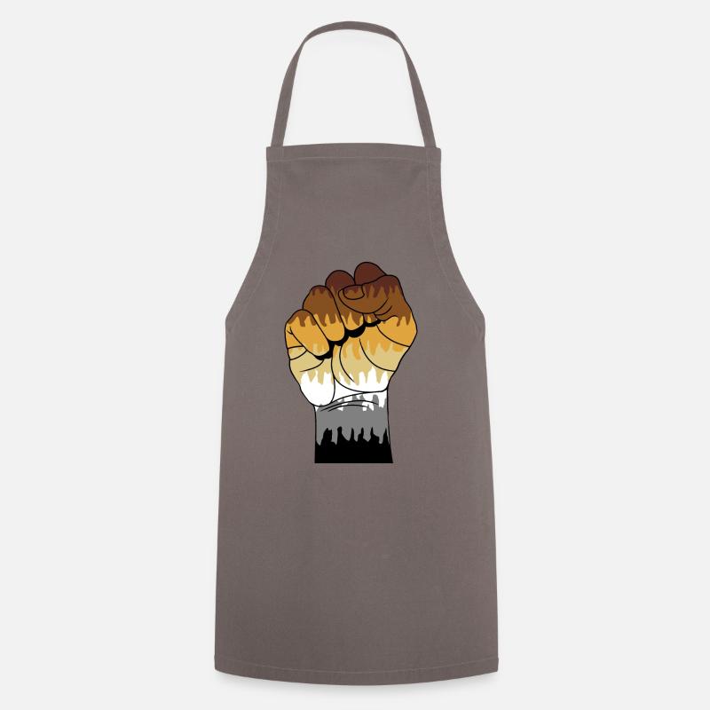 Poing d’ours - Tablier de cuisine - gris