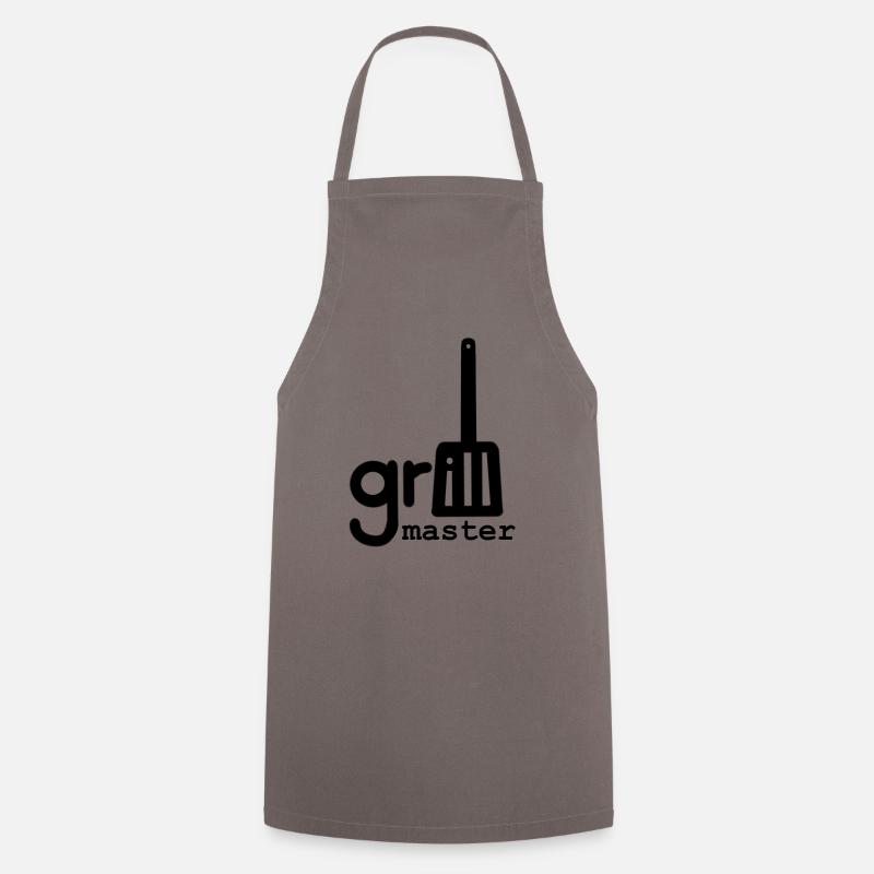 maître de gril - Tablier de cuisine - gris