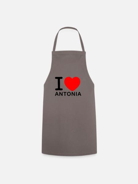 Antonia - Kochschürze - Grau
