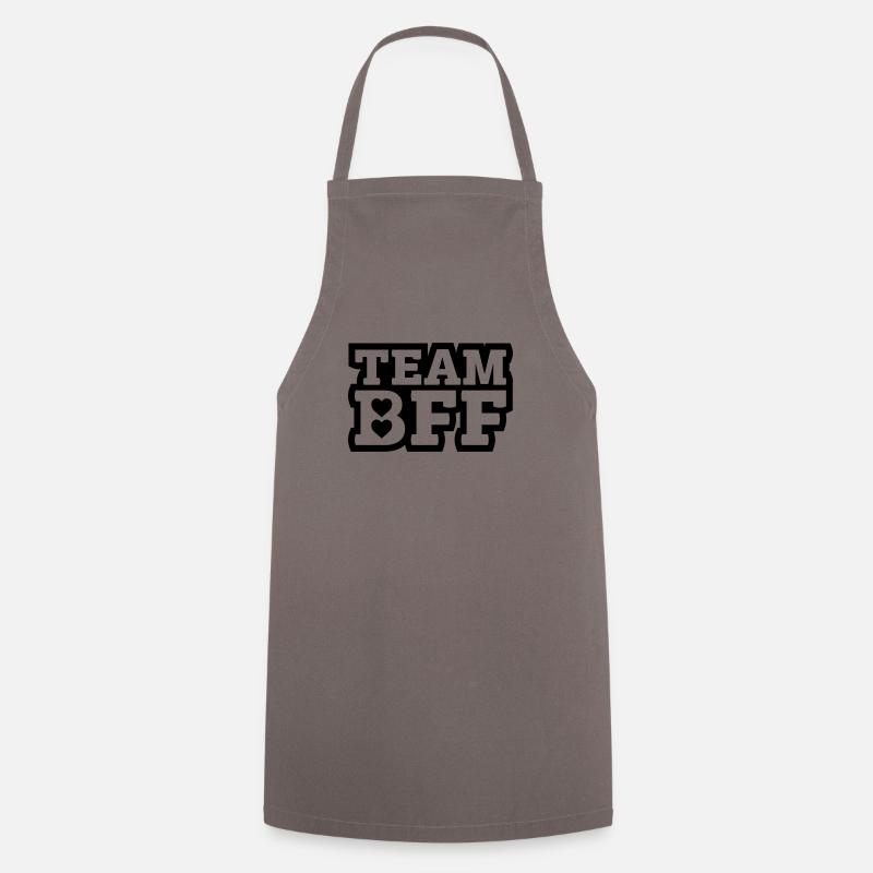 TEAM BFF - Kochschürze - Grau