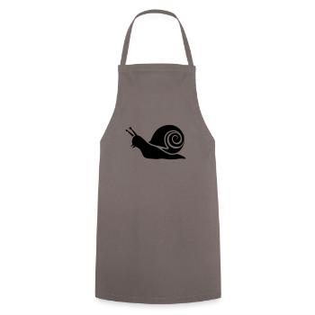 slug - Cooking Apron - grey - Front - AI Model Male 185 dark (185cm)