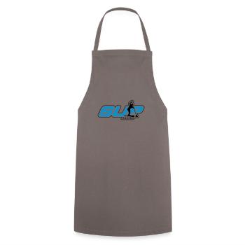 contour de course sup 2farbig noir - Tablier de cuisine - gris - Devant - AI Model Male 185 dark (185cm)