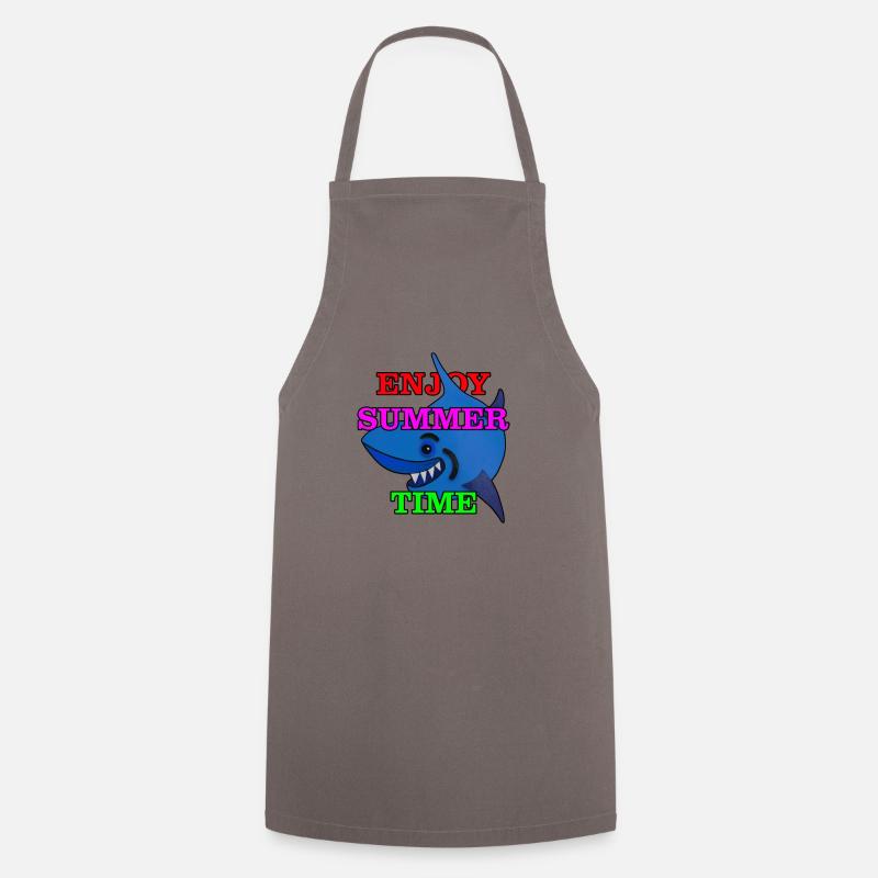 Pescecane - Grembiule da cucina - grigio