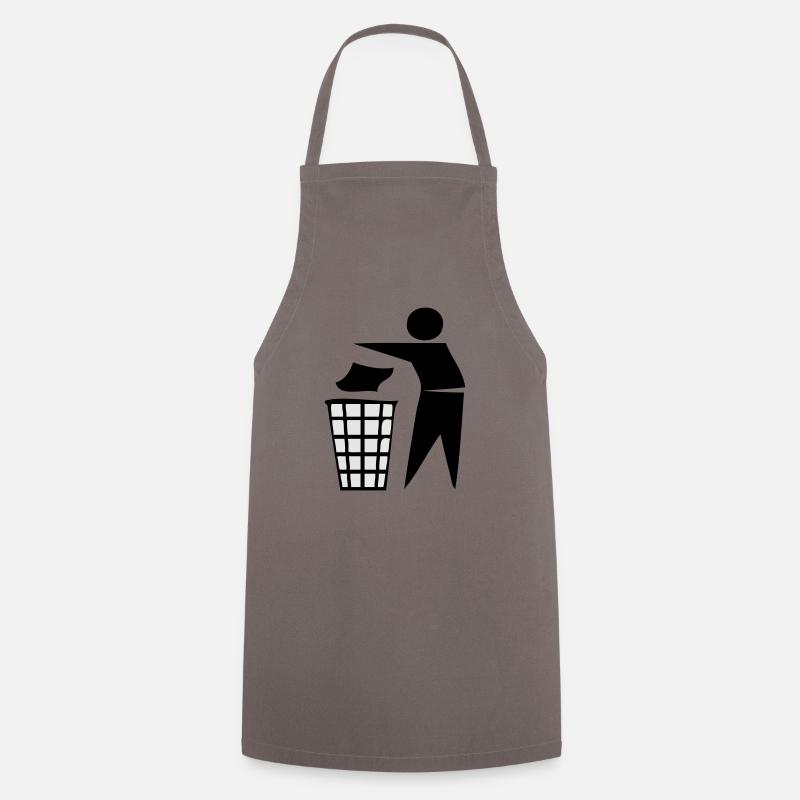 keep tidy - Kochschürze - Grau