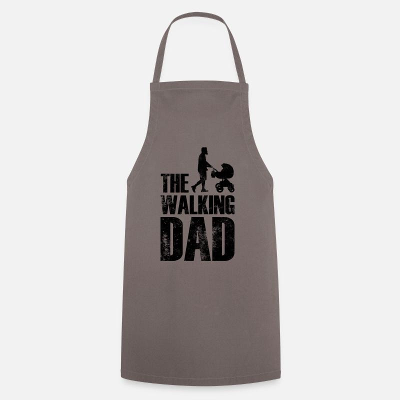 The Walking Dad - Cooking Apron - grey