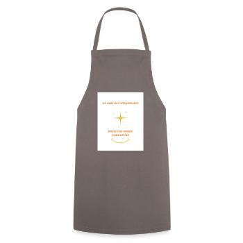 Un instant étincelant pour une année fabuleuse - Tablier de cuisine - gris - Devant - AI Model Male 185 dark (185cm)
